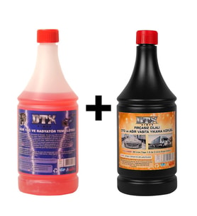 Ağır Yağ Sökücü  1 Litre & Oto, Motor Ve Tır Yıkama İlacı 1 Litre
