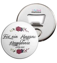 Kına Organizasyonu Dağıtmalık Açacak Magnet 24 Adet
