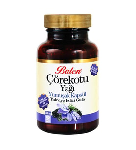Balen Çörekotu Yağı Yumuşak Kapsül 1380 mg 80 Kapsül