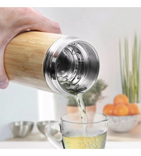 Bambu Paslanmaz Çelik Termos 5500 ML