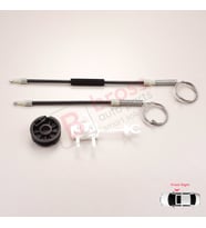 Fiat Albea Siena Palio MK1 171 172 178 1996-16 4/5 Kapı İçin Elektrikli Ön Sağ Cam Kriko Tamir Seti