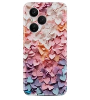 Honor 400 Pro Kılıf Boutique Baskılı Resimli Renkli Kalpler Pcode -040