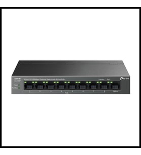 Tp-lınk Ls109p, Green Tech, 8 Port Megabit, Poe 63w, 1 Port Uplink, Long Range 250mt, Yönetilemez, M