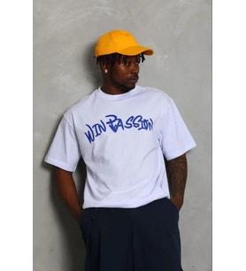 pilelistore- Erkek Baskılı T-Shirt Kısa Kol Bisiklet Yaka Regular Fit Rahat Kalıp Günlük Tişört - Be (Beyaz)