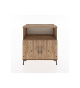 Hyperion Şifonyer 2 Raflı 2 Kapaklı 88x44x96 Çam-Çam