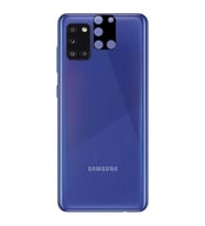 Samsung Galaxy A31 Kamera Lens Koruyucu HD 3D Tempered Glass Cam (Siyah)