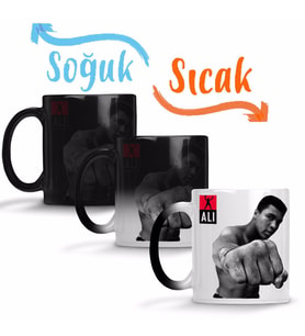 Muhammed Ali Boks Sihirli Kupa Bardak Porselen