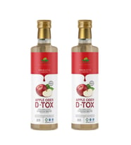 2 Adet Elma Özlü Sirke Prebiyotik Detox Sirkesi 250 ml