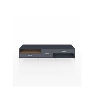 Hyperion TV Ünitesi Tek Raflı 3 Çekmeceli  220x44x51 Antrasit-Çam/Antrasit