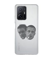 Redmi Mi 11T/Mi 11T Pro Uyumlu Fight Club Desenli Şeffaf Telefon Kılıfı