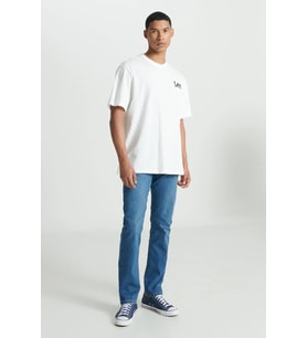 Lee Erkek Düz Paça Esnek Jean Pantolon - L72A007G18 (Mavi)