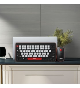 Kablosuz Mini Klavye ve Mouse Seti - Şık, Sessiz ve Ergonomik Tasarım (Çok Renkli)