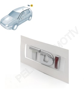 Golf 4 (1998-2005) Bagaj Kapak TDI Yazı 3B0853675AB