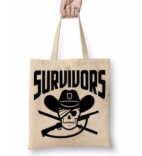 The Walking Dead Survivors Rick Bez Çanta Uzun Saplı