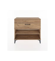 Arges Şifonyer Tek Raflı Tek Çekmeceli 88x30x80 Çam-Çam