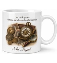 Koleksiyoner Antika Tutkunu Kupa Nadir Parça Koleksiyon Aşkı Hediye Bardak