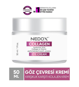 NEDOX Kırışıklık Karşıtı Kolajen Göz Çevresi Kremi 50 ml