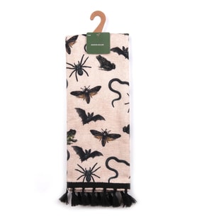 %100 Pamuk Özel Seri 40x65 Halloween Püsküllü El Havlusu Hediye Havlu
