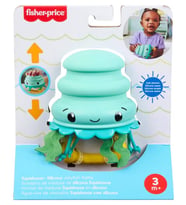 Fisher Price Deniz Dostları 2si 1 Arada Silikon Çıngırak Deniz Anası JHB57