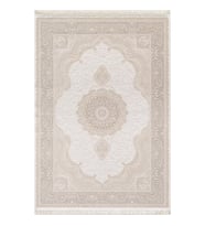 ARTEMİS HALI PALACE 05202C KREM VİZON KLASİK RETRO IPEK HALI 200X300 ÖLÇÜ