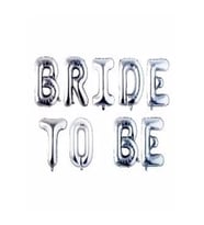 Düz Bride To Be Set Balon (Gümüş)