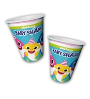 Baby Shark Karton Bardak - 8 Adet