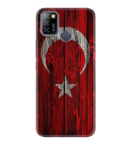 INFINIX Smart 4 5 6 Zero 8 S5 Pro Kılıf Desemli Silikon Şanlı Türk Bayrağı 2 1317