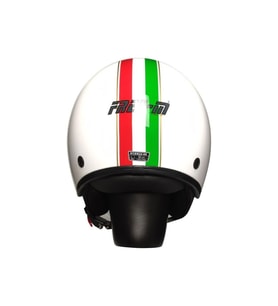 Motosiklet Yarım Kask Camlı Ce Onaylı Güneş Vizörlü Motor Kaskı Itaılan