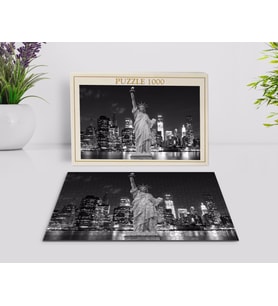 BK Home New York Manzara 1000 Parça Profesyonel Puzzle-7
