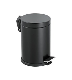 5 Litre Siyah Çöp Kovası, Şık ve Pratik Temizlik Çözümü