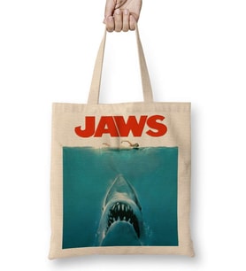 Jaws Horror Korku Film Movie Spielberg Crossover Bez Çanta Uzun Saplı