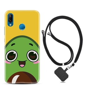 Huawei P20 Lite Mate 10 20 Lite Pro P40 Lite KılıfBoyun Askılı Silikon Avo Şekerto 1626