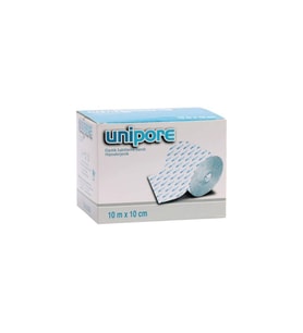 Unipore Flaster Elastik Sabitleme Bandı Hipoalerjenik 10CM x 10MT 2 Adet