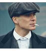 Erkek Kasket Peaky Blinders Driver Kaşmir Şapka Bere Fötr Cp224u (Siyah)