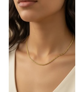 Xuping Gold Halka Zincir - 25-xpk35