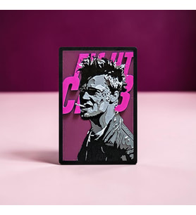 Fight Club Tyler Durden 3D Magnet 6×9 cm