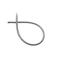 Hematit Doğal Taş Titanyum Rondela Kesim 4x2mm Dizi