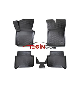 Volkswagen Touran 3D Havuzlu Paspas 2009 Siyah (Karışık)