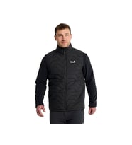 Jack Wolfskin FLEXTREK INS VEST M Erkek Outdoor Yelek A66335-6000 Siyah