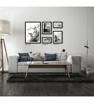 Çerçeveli Doku Efektli Tablo Seti 120x70 cm