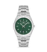 Ferro FM40143A-A6 Quartz Çelik Gri Yeşil Kadran 42 mm Erkek Kol Saati