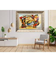 Gümüş Çerçeveli Tablo nb1463