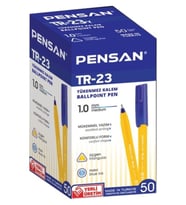 Pensan Tr-23 Üçgen Tükenmez Kalem 50 Adet
