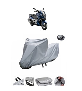 Arora GT 125  Su Geçirmez Motosiklet Brandası ARKA ÇANTA UYUMLU