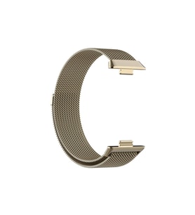 Huawei Watch Fit 3 Uyumlu Kordon Hasır Metal Örgü Mıknatıslı Zore KRD-01 Metal Kayış