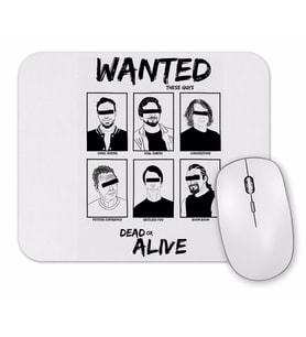 Wanted Dead Or Alive Mouse Pad