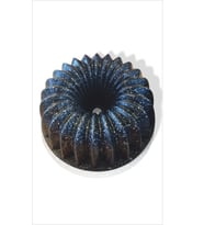 Büyük Profesyonel Aşçı Ev Ocak Fırına Uygun Metal Döküm Enjeksiyon Granit Kaplama Kek Pasta Kalıbı (Kahverengi-K.Kahve)