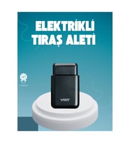 Mini Elektrikli Tıraş Makinesi, Sessiz ve Güçlü Motor ile Yanınızda