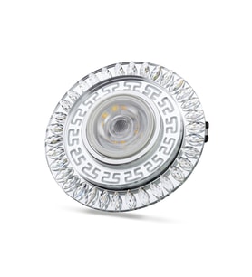 Noas Flora Kristal Cam LED Spot 3W Mavi+4000k YL65-1757