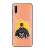 Samsung Galaxy A50 - A30S Uyumlu Batman Tasarımlı Şeffaf Telefon Kılıfı